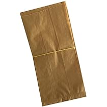 Sacchetti Di Carta Kraft Per Pane E Alimenti - 25x50 Cm, Confezione Da 200 Pezzi | Colore Avana