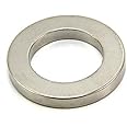 Neodymium Magnet for Engineering, Manufacturing and Technology Applications - 40mm O.D. x 25mm I.D. x 5mm thick - 20kg Pull