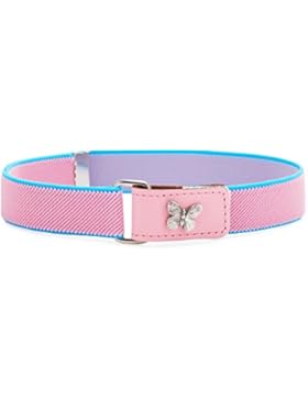 Ladeheid Mädchen Gürtel Elastik-Gürtel 62 cm x 2,5 cm P15G