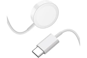 SER FLYMON Ladestation, 2025 Update Apple Watch Ladekabel - USB-C Magnetdock, Kompatibel mit iWatch Serie 9 8 7 6 SE SE2 5 4 3 2 1-1M