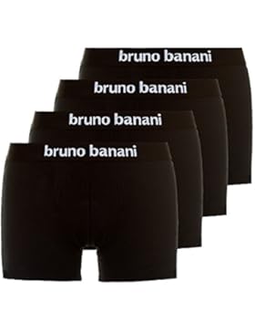 bruno banani Contest 4er Pack Männer Unterhosen Boxer-Shorts Herren Unterwäsche