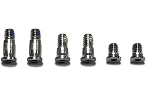 ICTION - Set di viti a vite per Apple MacBook Retina 13" A1708, colore: Grigio