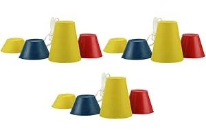 SM SunniMix 12pcs Tees De Golf, Tee Golf Plastique, Tee Practice Golf, Accessoire Golf, Caoutchouc Hiver Tees De Golf à Cordes, Tees De Golf d'hiver