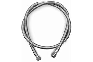 WRISIN Bidet Toilette WC Bidet Japonaise Pulvérisateur Bidet Kit Abattant WC Alle De Bain avec Double Buses rétractables autonettoyantes (0.75CM HOSE)