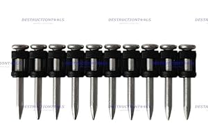 DESTRUCTIONTOOLS INDUSTRIAL CUTTING TOOLS 1000x Chiodi 27mm - per Spit Pulsa 700, 27, 40, 65 & 800 - C6/27