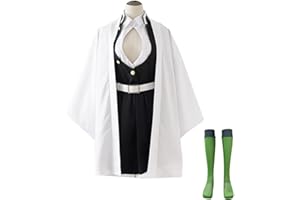 Jilijia Kanroji Mitsuri kostium cosplay, pełny zestaw, Kanroji Mitsuri, kimono, kostium na Halloween, mundur, kostium anime, odgrywanie ról