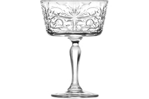 RCR 26638020006 Cristal Verrerie Tattoo Champagne Goblet Verres, 27 cl/270 ML, Lot de 6