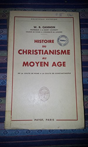 Histoire du christianisme au moyen age.