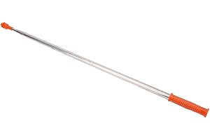 LIZEALUCKY 2.6m Stainless Steel Spray Extension Pipe Extention Wand Telescopic Lance Multifunctional Tool Spray Extension Pole for Garden Green Space Tree