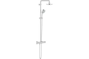 GROHE Colonne de Douche Tempesta Cosmopolitan 160 (Tête Ronde 160mm), Chromé, 27922000 (Import Allemagne)