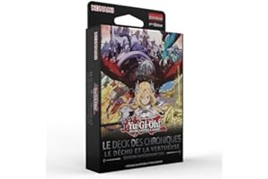 Yu-Gi-Oh! Deck des Chroniques : Le Déchu et la Vertueuse - Jeu de cartes à jouer - 51 cartes - À partir de 6 ans - Édition française