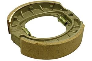 KAYSO Performance Bremsbeläge für Trommelbremse 110x25 für Baotian Ecobike Hero Rebel Tanco / Rex Rs 400 425 450 460 500 750 / Jinan Quingqi QM50QT-6, Off Limit, Benzhou City Star Retro Cruiser YY50QT Yingying,Znen,Firenze,Jinlun Starquad,Kymco Filly, Agility 4t,Super 8 4T,People S 4T