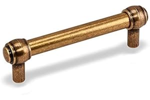 Sotech Poignée de meuble Poignée de style ALTHEA aspect laiton vieilli BA 96 mm Poignée de campagne