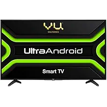 Vu 108 cm (43 inches) Full HD UltraAndroid LED TV 43GA (Black) (2019 Model)