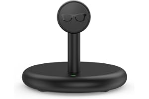 Magnetisk USB C-laddningsstation för Ray-Ban för meta smarta glasögon, ABS snabbladdningsstativ för Wayfarer Headliner