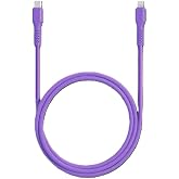 Ttec 27W PD Type-C to Lightning ile Uyumlu Hızlı Şarj ve Data Kablosu 120cm Neon (Neon Mor) 2DK60NMR