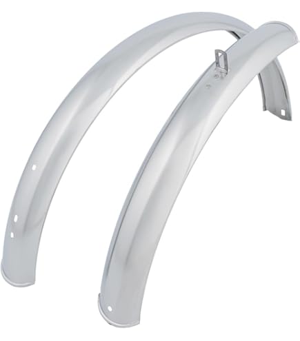 Qianly Faltrad Schutzbleche 20 Zoll - Leichte PP Schutzbleche 46mm Breite