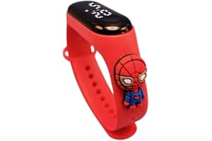 JABEDE - Orologio digitale con cinturino in silicone, design cartone animato, per bambini, per lo sport, ideale come regalo di compleanno, cinturino compatibile con My Band