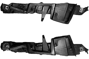 Riloer Support de pare-chocs avant de voiture Compatible avec Citroën C4