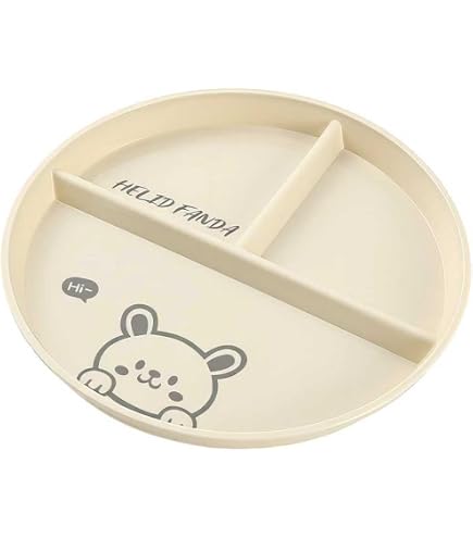 Oxo Tot Piatto Per Pappe Con Divisorio Lampone - 2 Scomparti Da 120ml, Antiscivolo, Con Coperchio - 2