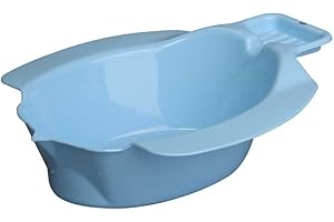 WILLY BEHREND Behrend Einsatz-Bide Bidetbecken Toiletteneinsatz Sitzbecken Sitzwanne 4 Liter, blau