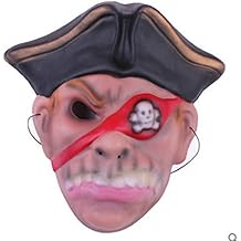 Máscara de pirata Conquistatore accesorios carnaval Halloween