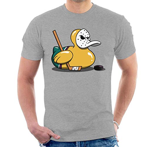 Mighty Ducks Cute Rubber Duck Goalie Mens T Shirt Desertcart