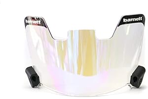 Barnett Augenschutz / Visier für American Football, Farbton Revo Blue