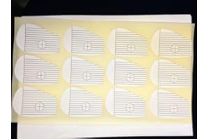 JL Golf Choose quantity & Driver or iron club face impact stickers strike labels