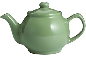 Price & Kensington - Teiera in gres porcellanato, 2 tazze, 450 ml, colore: Verde salvia