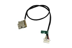 Gintai DC JACK ZŁĄCZE PORT ŁADOWANIA ZASILANIA dla HP 17-CN Series 17-CP Series M50400-001 M46694-F27 M46694-S27 M46694-T27 M46694-Y27 28.9CM