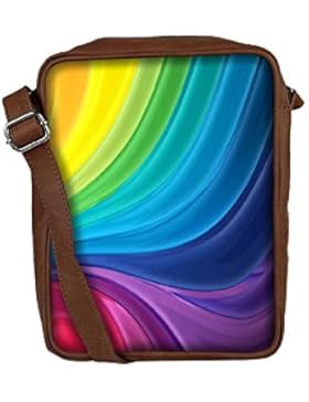 Snoogg , Damen Umhängetasche mehrfarbig multi