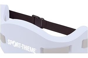 ‎SPORT-THIEME Sport-Thieme Ersatzgurt für Aqua-Jogging Gürtel | Für Aqua-Gürtel Top und Top Fit | Strapazierfähiges Nylon | 100% Nylon | Schwarz | Ersatzteil für Aqua-Training