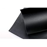 Foglio Worbla termoplastico - BLACK ART Misure diverse (50 X 37,5 CM)