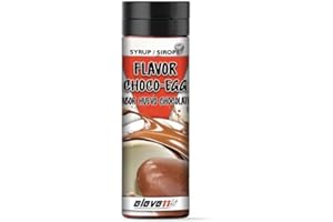 ELEVENFIT Eleven Fit Sirope Sin Azúcar | 0% Calorías, Libre de Grasas | Ideal para Postres Deliciosos y Saludables | Envase Antigoteo | Sabor Huevo De Chocolate