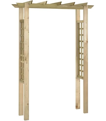 vidaXL Pergola Bambus 385x40x205 cm : Amazon.de: Garten