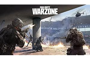 PARTYLANDIA Cialda in Ostia per Decorazione Torte a Tema Videogiochi Sparatutto (Call of Duty: Warzone)