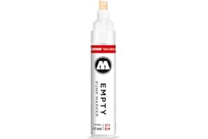 Molotow 311EM – Marcador Recargable vacío – 4 – 8 mm de Punta de cincel