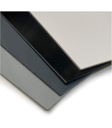 Plaque en plastique ABS 1000 x 490 mm - Couleur : noir - Épaisseur : 1-2-3 et 4 mm - Film de protection unilatéral - Qualité supérieure (épaisseur : 1 mm - 1000 x 490 mm Plaque en plastique ABS 1000 x 490 mm - Couleur : noir - Épaisseur : 1-2-3 et 4 mm - Film de protection unilatéral - Qualité supérieure (épaisseur : 1 mm - 1000 x 490 mm