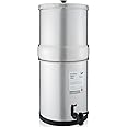 British Berkefeld 6L Stainless Steel Gravity Water Filter System | Great Tasting Clean Water | No Power Or Plumbing Required | For Home Or Outdoor Use | Comes With 2 Ultra Sterasyl Cartridges