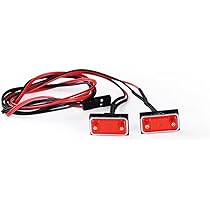 Clignotant Latéral LED Pour Voiture RC RCDream 1:8 1:10 - Indicateur Rouge, Montage Facile, Réalisme Camion