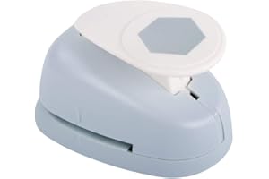 Rayher Perforadora de hexágono, 3,81 cm ø, hasta 200 g/m², 69196000