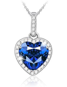 J.Rosée® Kette Damen Halskette Anhänger Schmuck 925er Sterling Silber 5A Zirkonia 