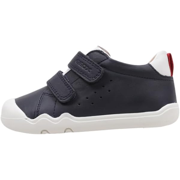 Geox Garçon B Steppieup Boy A - Baskets Basses Respirantes Cuir Enfant