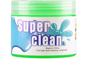 CYBERNOVA Żel czyszczący do samochodu, Car Cleaner Interior Detailing Kit Dust Detail Removal Keyboard Cleaner for Automative Care, Air Vent, PC, Laptops (ZIELONY)