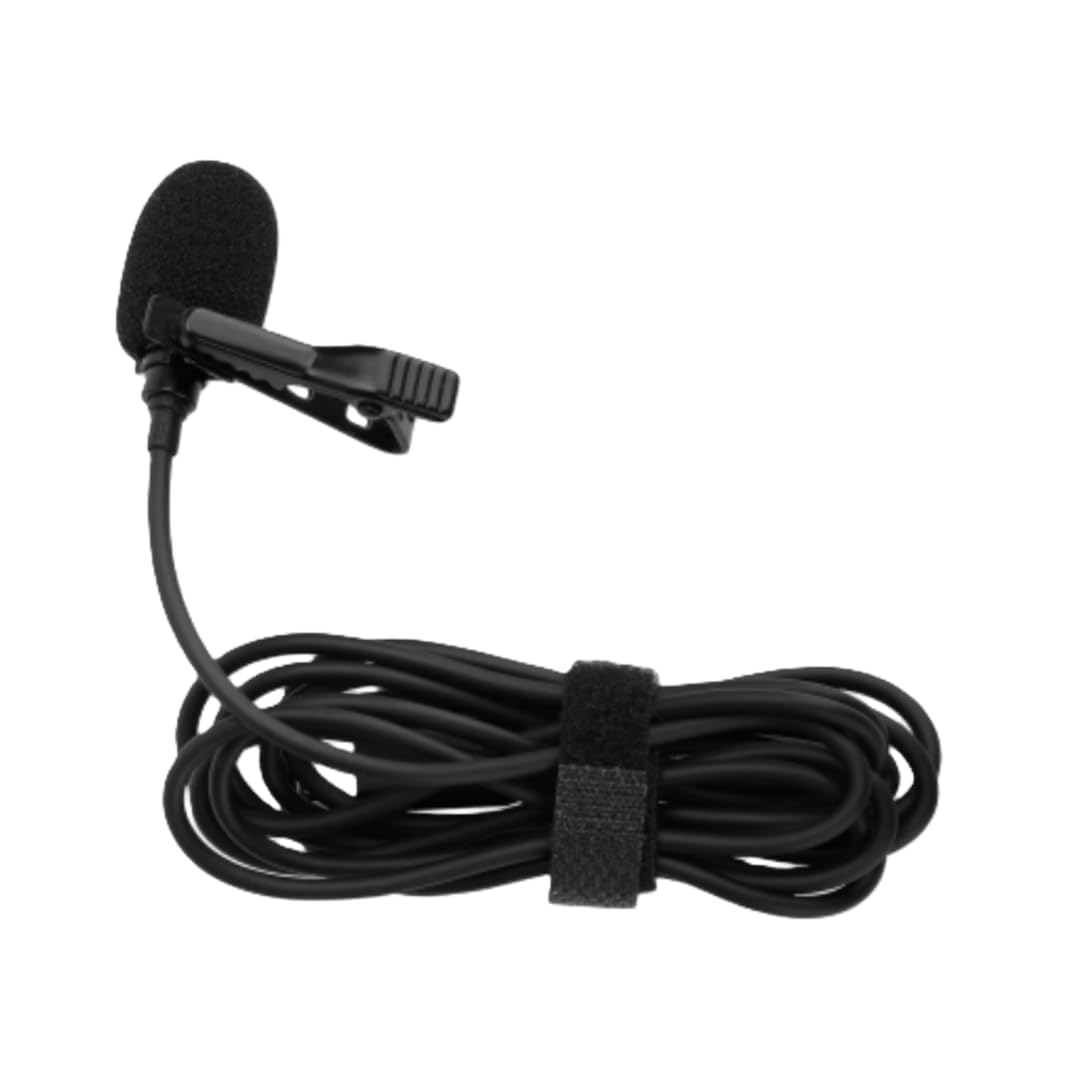 ELFOG Type-C Lavalier Mic,1.5 Mtr Length Suitable for DJI Osmo Action 5/4/3/2,Pocket 3 Sport Camera Accessories Moto Vlogging Helmet Mic