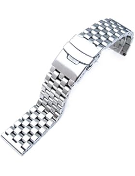 Engineer Uhrenarmband, 20°mm, gebürsteter 316L-Edelstahl