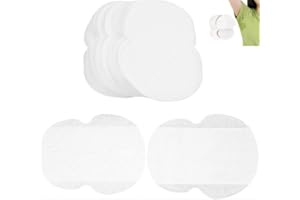 GODTKOWTY Armpit Sweat Pads for Women & Men, Disposable Underarm Sweat Pads, Extra Large 120x126 mm for Enhanced Coverage, Hypoallergenic, Fragrance-Free - Pack of 60
