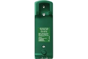 Cederroth ® | Porte-flacon mural pour Douche Oculaire 500 ml | Support mural robuste et pratique livré avec un panneau d’instructions luminescent pour douche oculaire de 500 ml