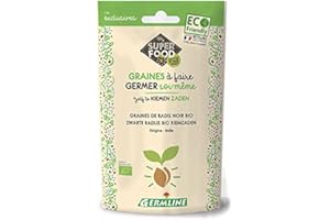 EPICERIE SALÉE Germ'line - Graines à germer radis noir Bio 150g - unité